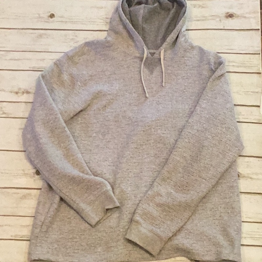 Gray Hooded Sweatshirt
